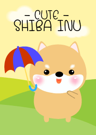 I'm Cute Shiba Inu Dog theme