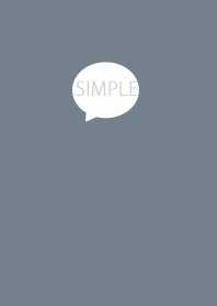 Adult simple dull blue g