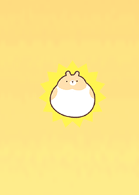 The hamster noticed happiness 102