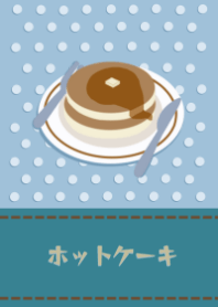 Retro motif / pancake / simple