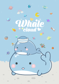 Whale Cloud Blue