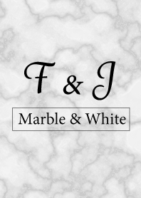 F&J-Marble&White-Initial