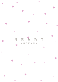 HEART Pink -MEKYM- 33