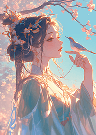 새와 꽃은 ❤ 향기롭습니다