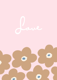 in bloom, flower w - pink