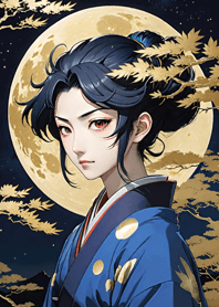 Mountain, Sea, and Moonlit Night eA93F8