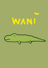 A crocodile with an upset stomach