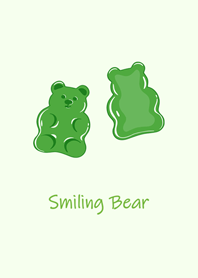 綠色嫩Q小熊軟糖