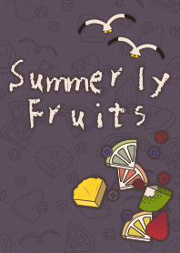 Summerly fruits + indigo [os]
