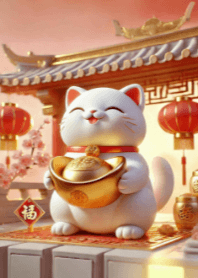 招財貓和金元寶V.2