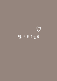 Greige. Small.