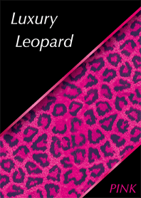 Luxury Leopard -Pink-