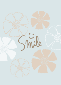 White and beige Flower12 from Japan