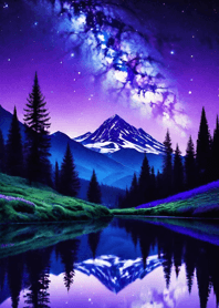 Bright Moon and Dawn EF17af