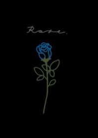 Rose /black blue
