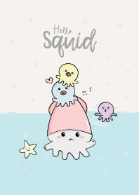 Squid cute.