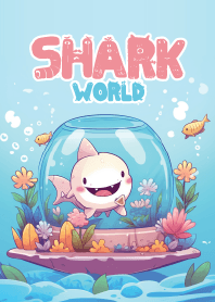chubby shark in underwater world 6