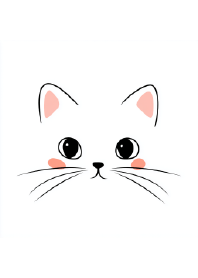 ゆるふわ日和：大目玉にゃんこの眼差し