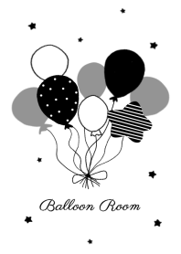 White&Black Balloons