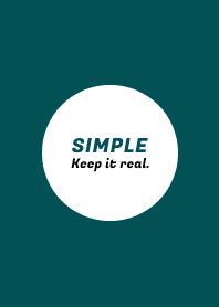 SIMPLE -Keep it real.- THEME 13