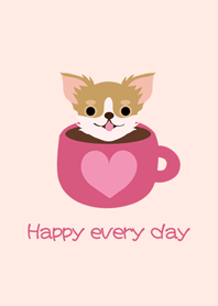 チワワコーヒーカップ