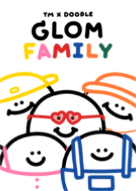 TM X DOODLE GLOM FAMILY