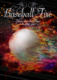 野球 〜Baseball Fire〜虹色
