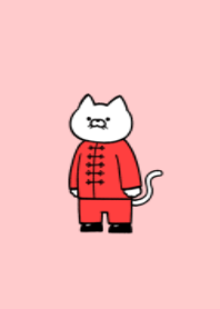Kung fu cat.(pastel colors01)