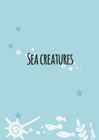 Blue / Sea creatures #pop