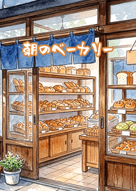 ร้านขนมปังยามเช้า