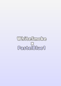WhiteSmokexPastelBlue1/TKCJ