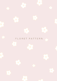 Floret Pattern C2  - dusty pink