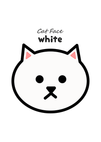 Cat Face 白猫