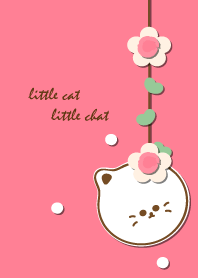 little cat with little flower 8