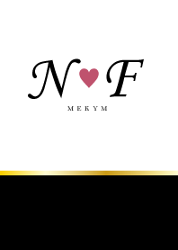LOVE INITIAL-N&F 9