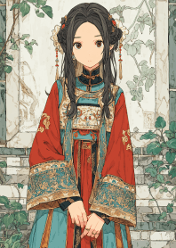 精美中國少女 4
