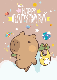Capybara Happy x Cosmos