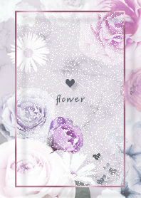 Marble and flowers pinkPurple06_2