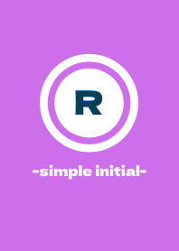 simple initial-R- THEME 22