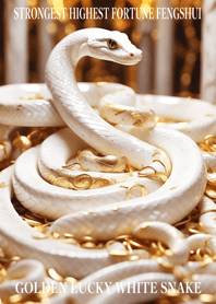 Golden White Snake of Financial Luck 10
