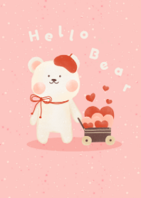 Teddy bear in love