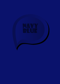 Navy Blue Button