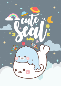 Seal Baby Galaxy Gray