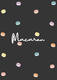 colorful marcaron / carbon