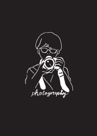 簡約相機攝影師主題