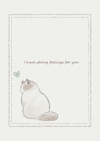 Love and Cat -green-
