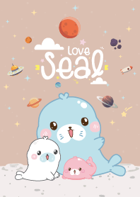 Seal Mini Galaxy Brown