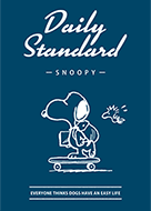 Snoopy Daily Standard（簡潔藍）