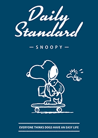 Snoopy Daily Standard (Navy)