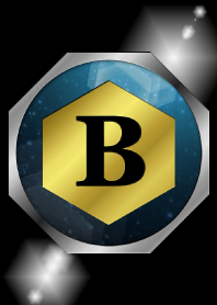 Good fortune Initials 10 "B"